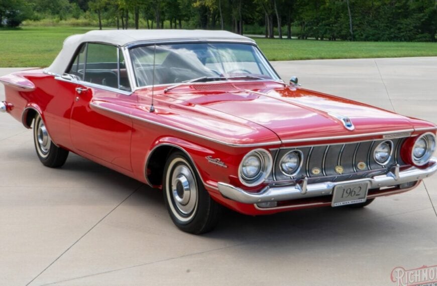 Super-Rare 1962 Plymouth Sport Fury Max Wedge Convertible Is Looking For A New Home