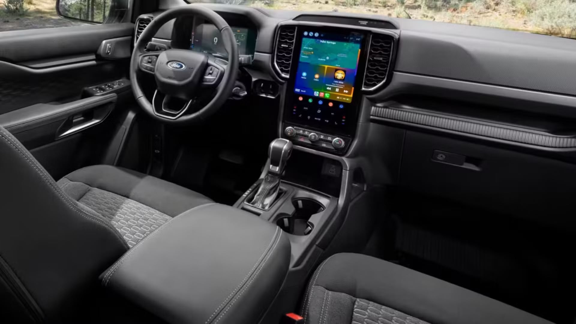 2025 ford ranger interior 1