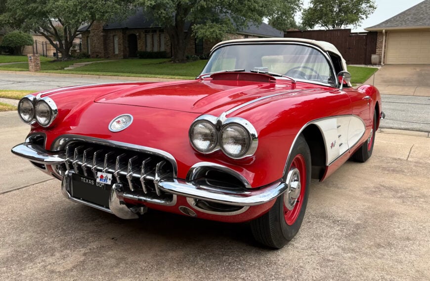 This Rare 1960 Corvette Has Been In The Same Family For 65 Years — Headed To Auction