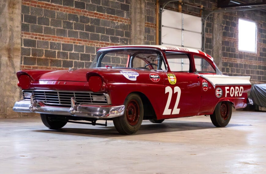 Fireball Roberts’ Eight-Time NASCAR-Winning Ford Fairlane Is Up For Grabs