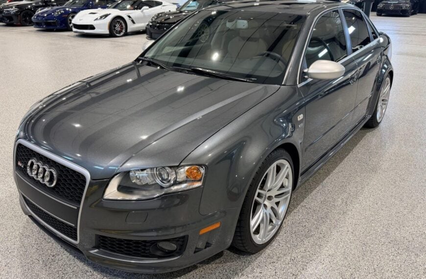 This 18-Year-Old Audi RS 4 Just Sold For More Than It Cost New
