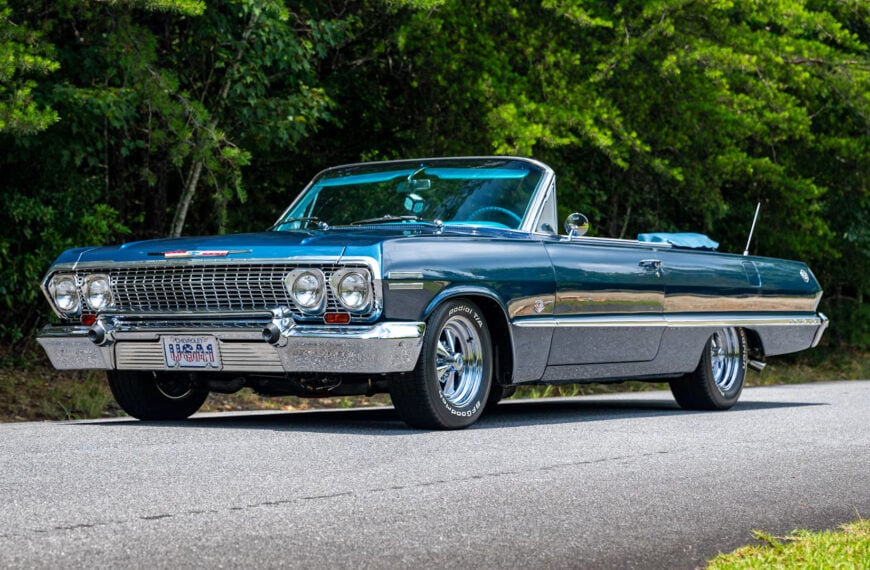 Gorgeous 1963 Chevrolet Impala SS Convertible Is Headed To Auction