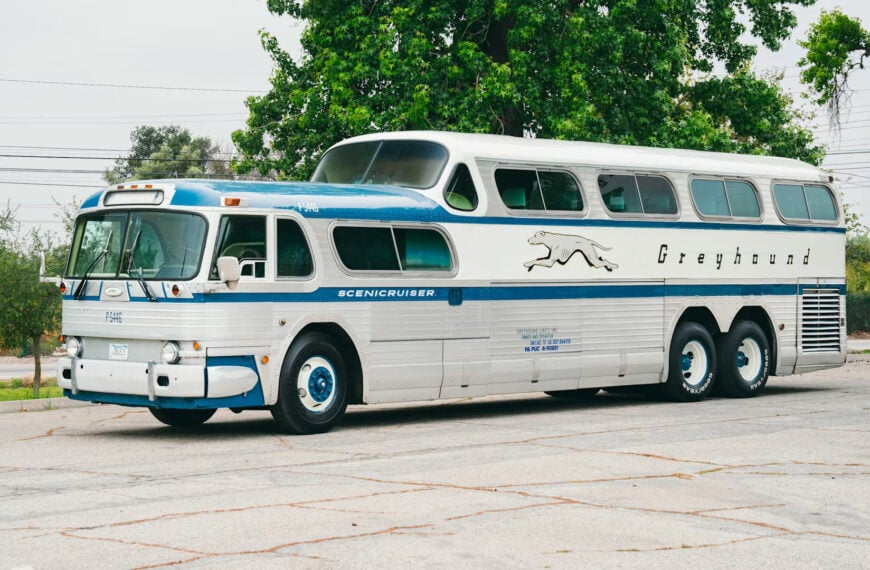 Own A Piece Of American Travel History: The Very First Greyhound Scenicruiser Is Headed To Auction