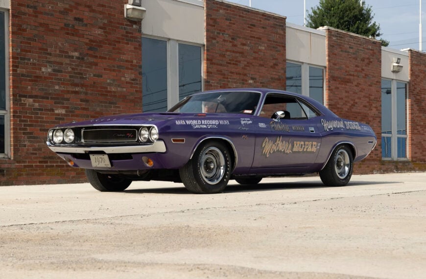 This 1970 Dodge Challenger R/T Is A 1/4 Mile World Record Holder… And It Could Be Yours