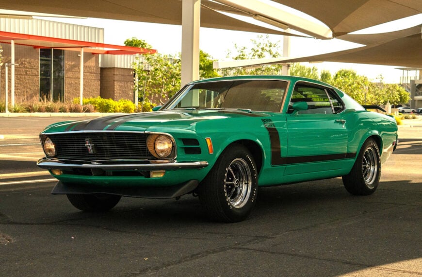 Someone Is Selling A Rare 1970 Ford Mustang Boss 302 Signed By SCCA Trans-Am Racer