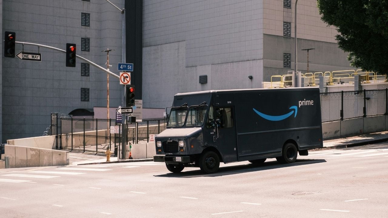 Amazon Prime Van
