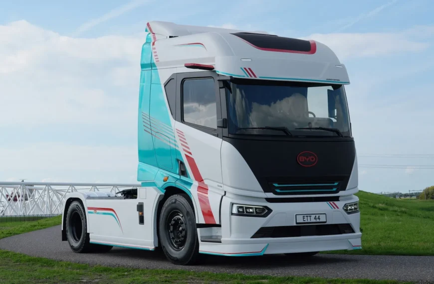 BYD’s New Electric Semi Has More Range And Nearly Double Tesla’s Charging Power
