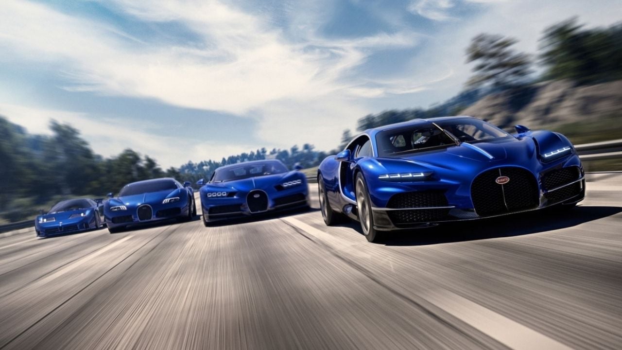 Bugatti Range From EB110 To Tourbillon