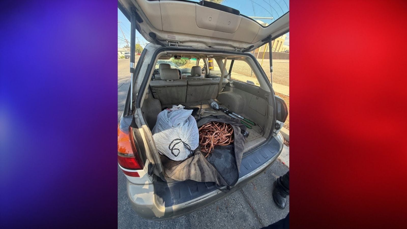 California Police Track Tesla Charging Cord Thieves to Subaru Filled With Stripped Copper