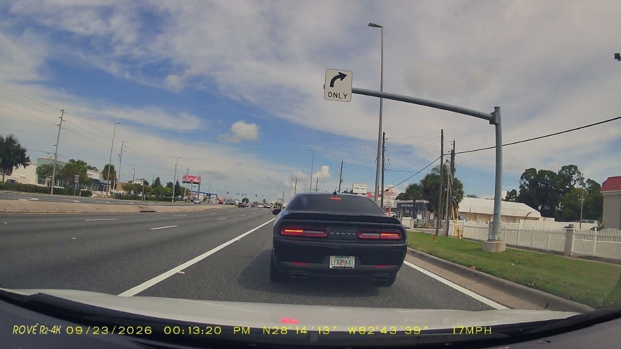 Dodge Driver pulling out on dashcam driver