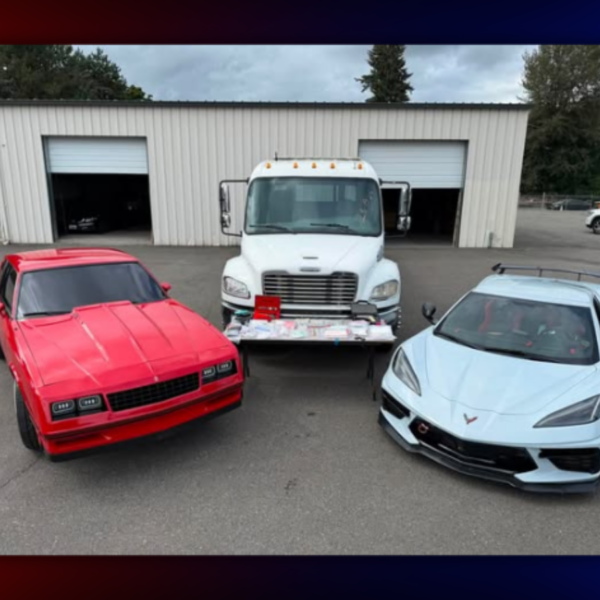 Washington Drug Bust Comes With a C8 Corvette, Monte Carlo and Freightliner Tow Truck, Sheriff Says