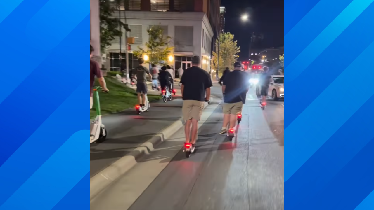E-scooter takeover in Charlotte