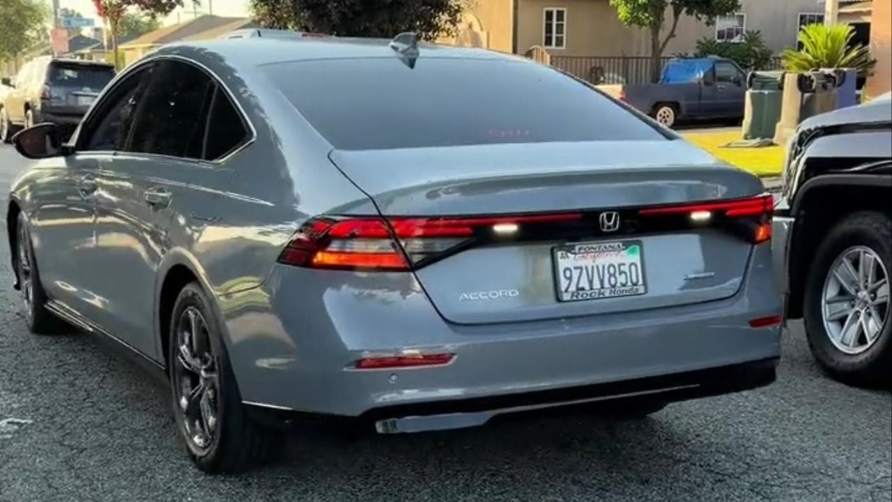 Honda Accord Hybrid Issues Rear View