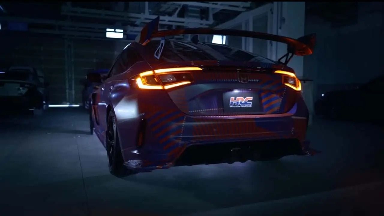 Honda Civic Type R Rear Quarter HRC Concept