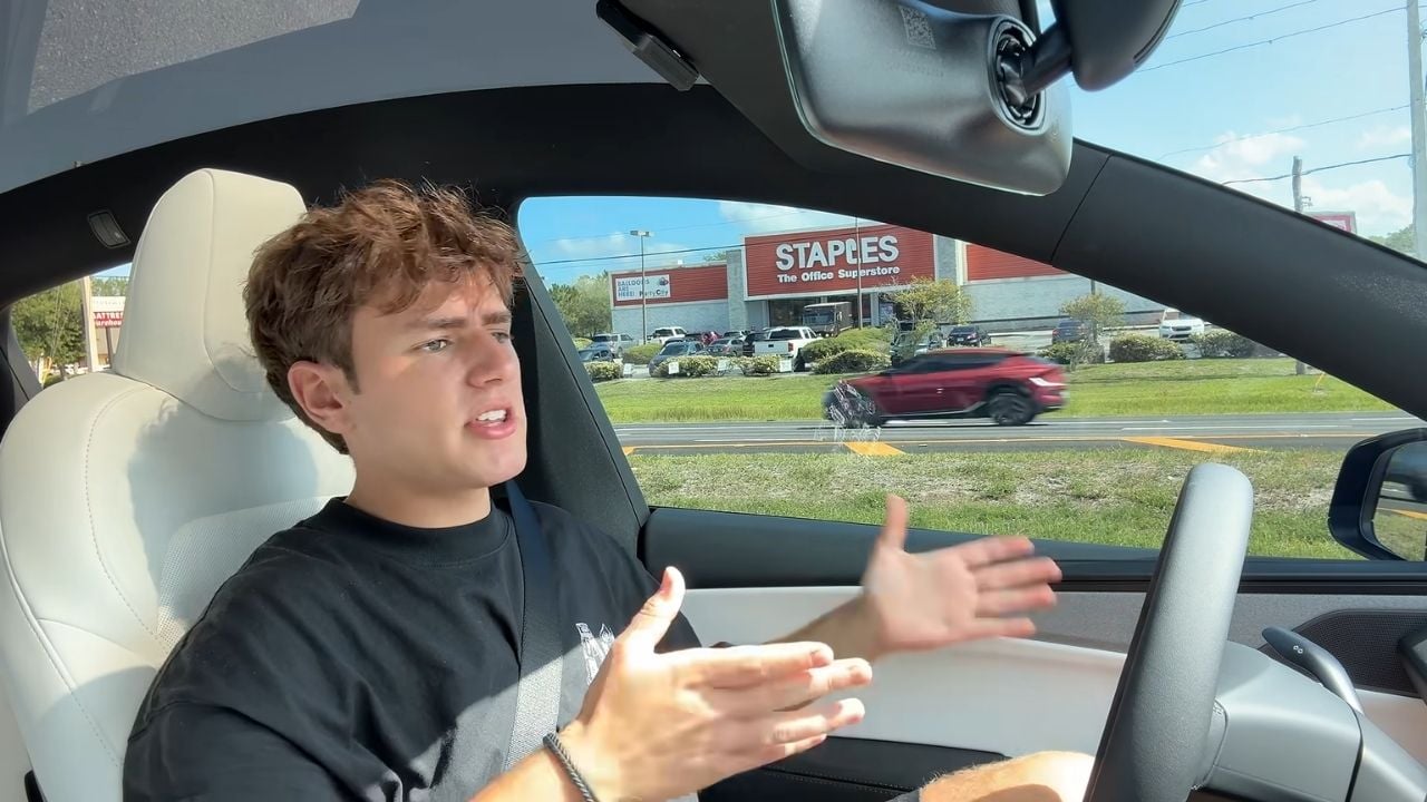 I Used Tesla Self Drive for 24 Hours Straight 5-29 screenshot