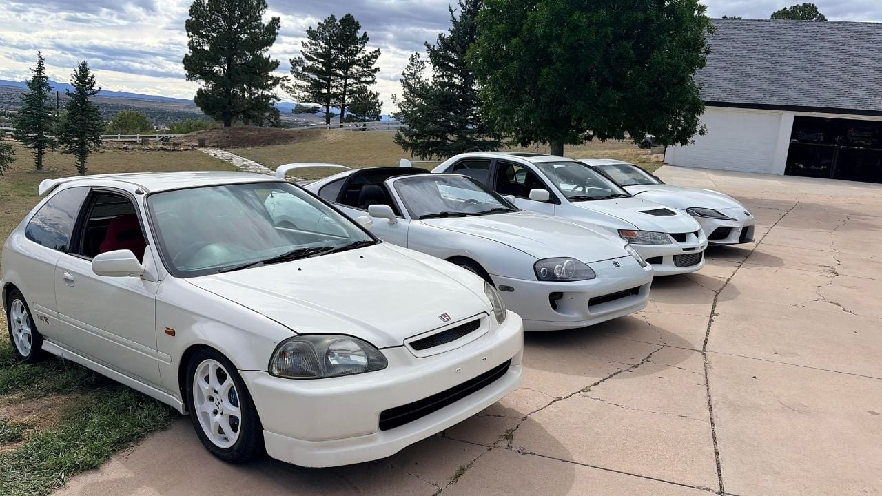 Japanese Sports Car Lineup V2