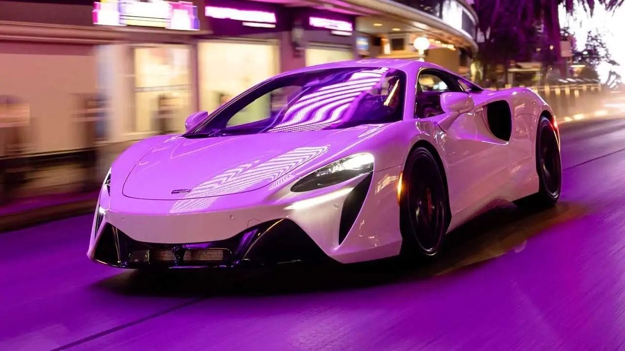 McLaren Artura Front Las Vegas