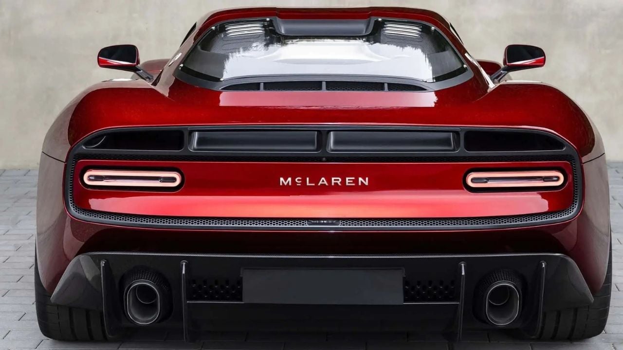 McLaren Supercar With New Logo