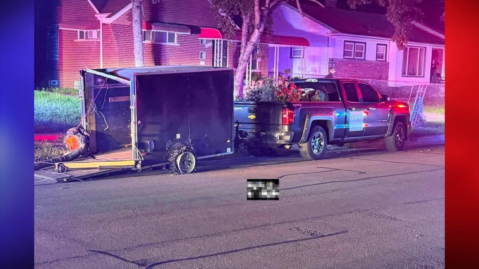 Michigan Man Flees Police With Trailer Full of Landscaping Tools Until the Cargo Starts Flying, Police Say