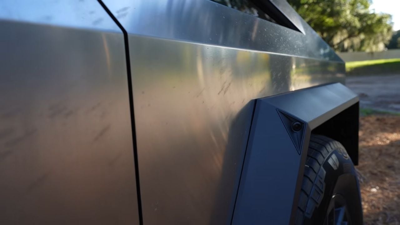 Now I Understand Why So Many Cybertrucks Are Wrapped... 9-52 screenshot