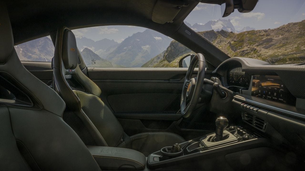 Porsche 911 GT3 Bergsport Interior