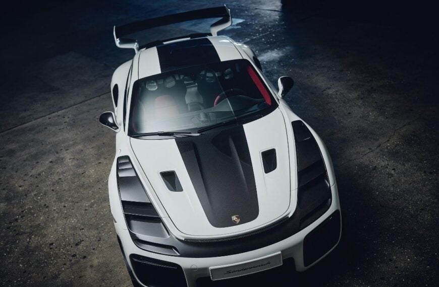 Porsche Flachbau Slantnose Front View