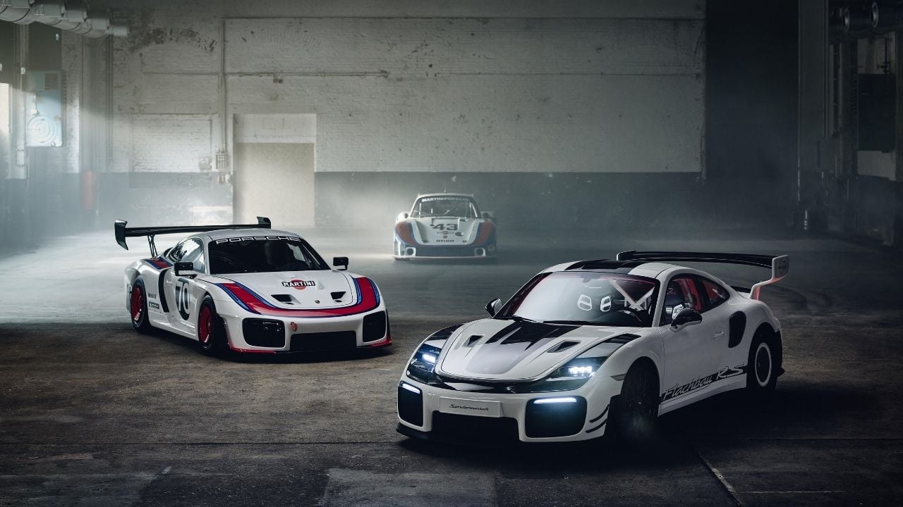 Porsche Flachbau Slantnose with Moby Dick