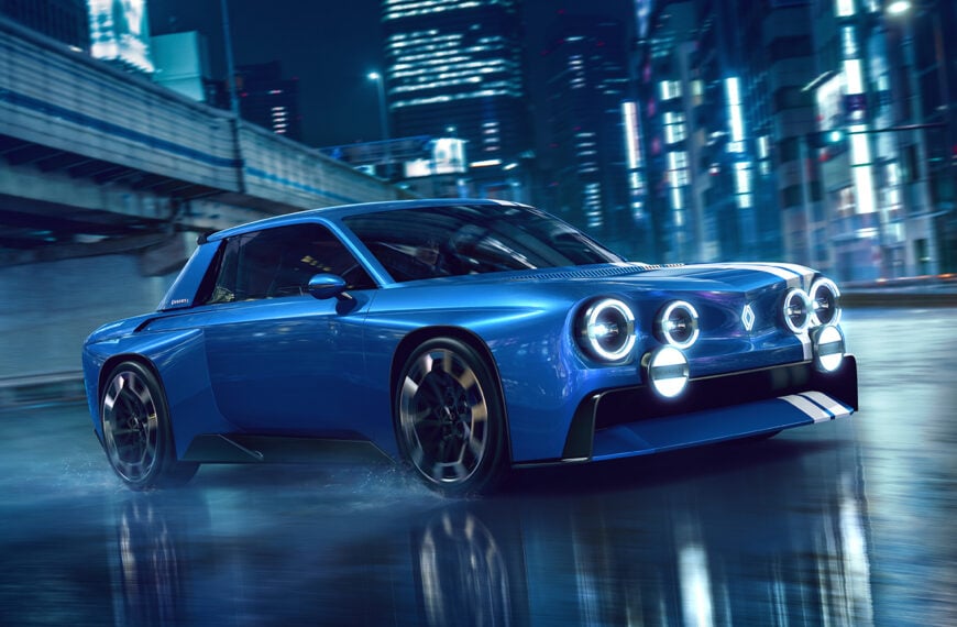 The Renault 8 Gordini Concept Is A Stunning Retro-Styled 2-Seater Coupe