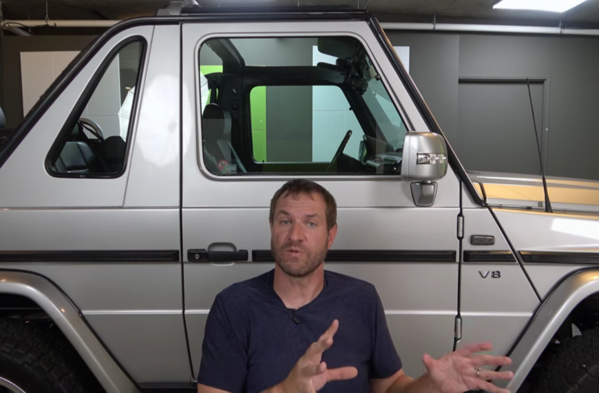 YouTuber Doug DeMuro Is Selling His Mercedes-Benz G500 Cabriolet