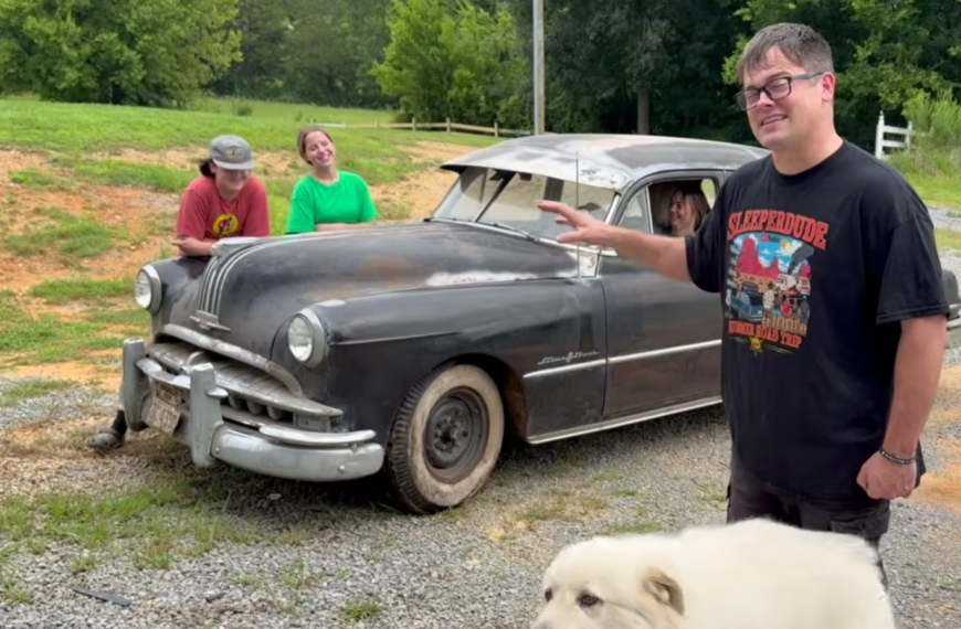 This ’49 Pontiac Silver Streak Time Capsule Was Parked In A Basement And Forgotten For 66 Years