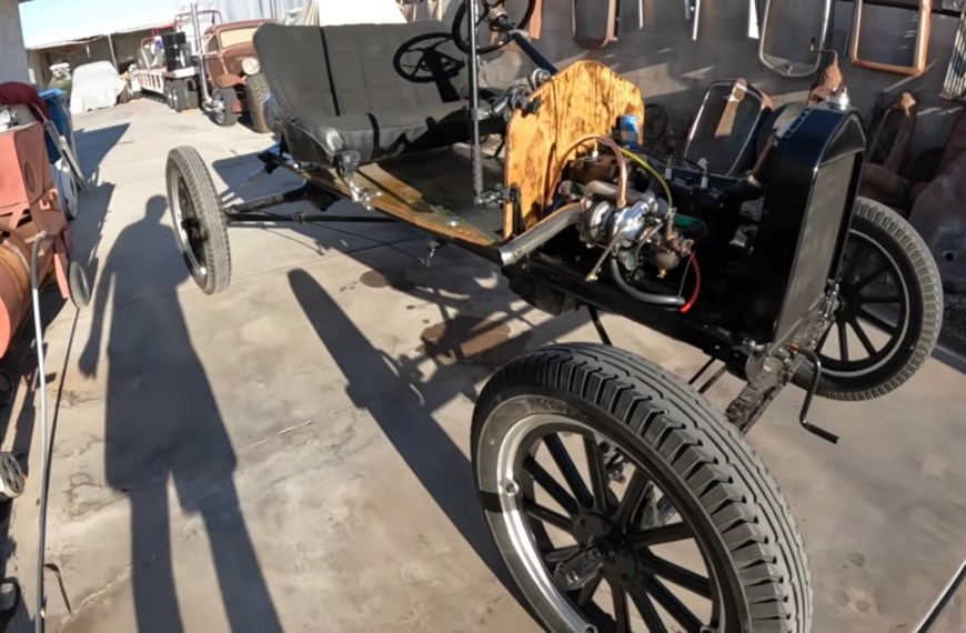 Here’s What Happens When You Put A Turbo On A 100-Year-Old Ford Model T
