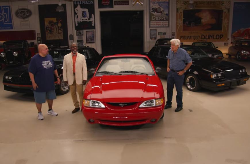 Gabriel “Fluffy” Iglesias Brings Ford Mustang SVT, Chevy Monte Carlo SS, And Buick GNX To Jay Leno’s Garage