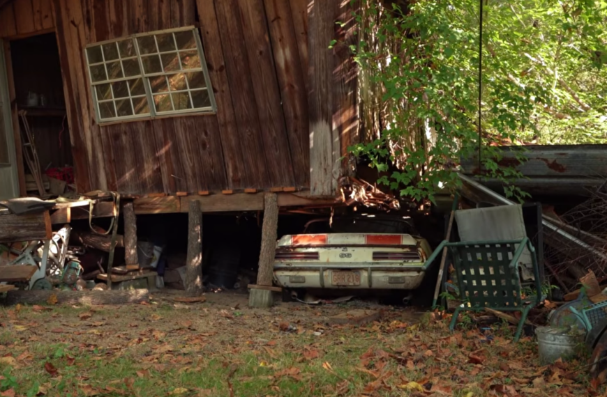 Dennis Collins Discovers 1969 Camaro Z11 Pace Car That’s Been Hidden Under A Barn For 50 Years