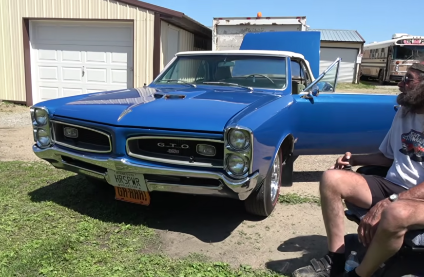 Man Bought 1966 Pontiac GTO Before He Met His Wife — 49 Years Later, He Still Has Both