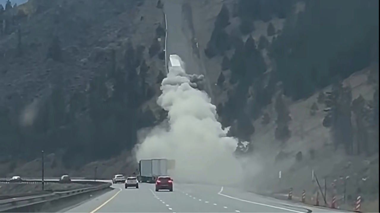 Semi-Truck Uses Colorado Runaway Ramp