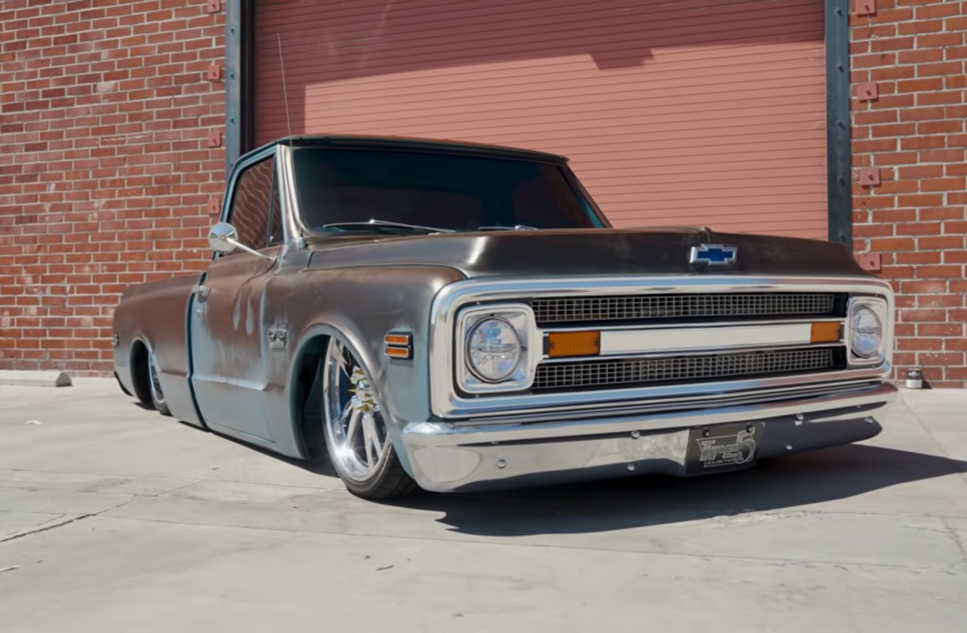 “Material Girl” Is A Patina-Covered Chevy C10 With All The Right Hardware