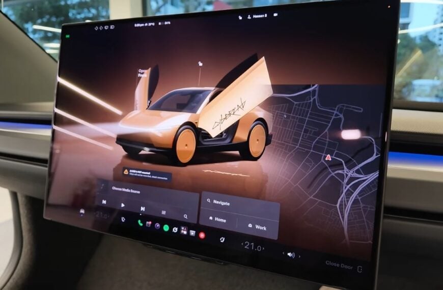 Tesla Cybercab Software First Look