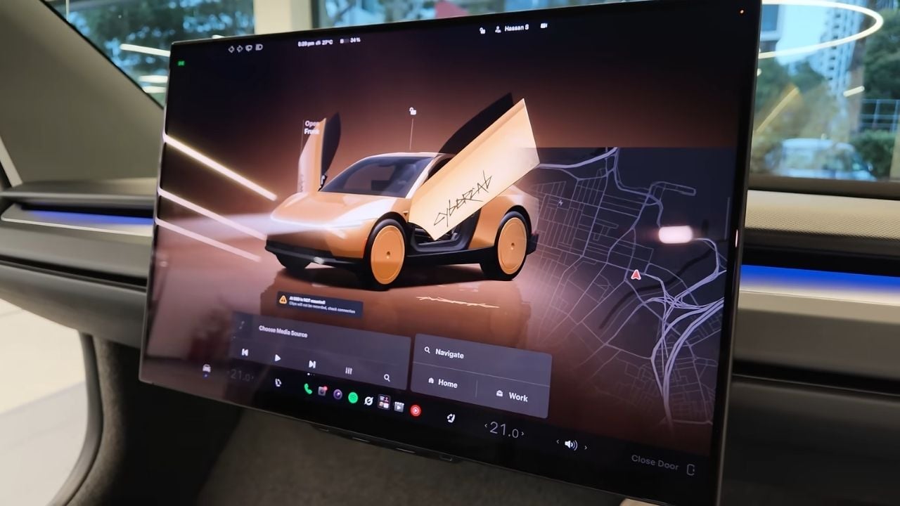 Tesla Cybercab Software First Look