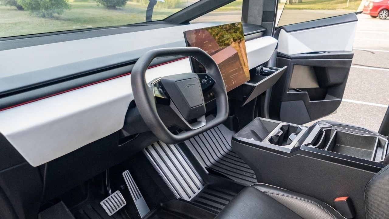 Tesla Cybertruck 65K interior
