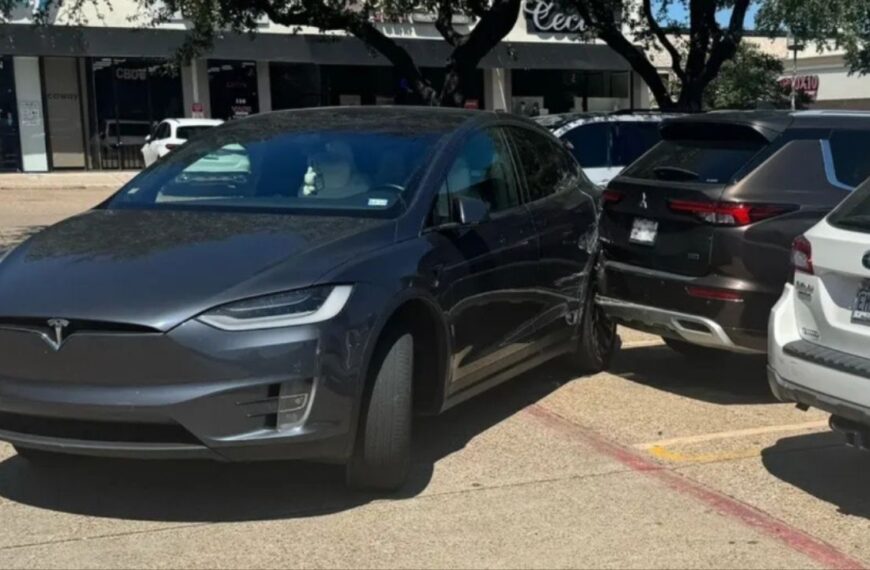 Tesla Smart Summon Crash