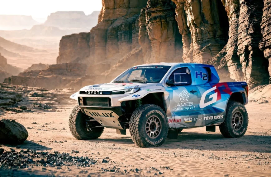 Toyota GR Hilux Is Built To Tackle Dakar Race Without Using A Drop Of Gasoline