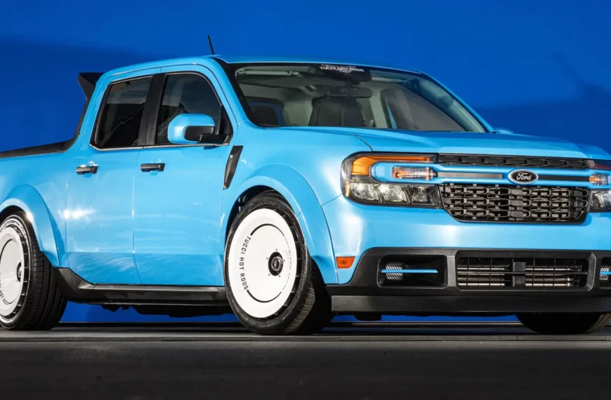 Tucci Hot Rods Is Giving The Ford Maverick A Twin-Turbo Coyote V8