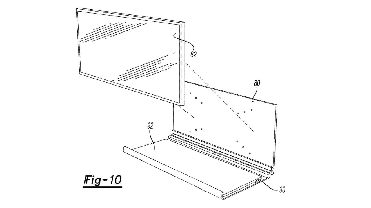 ford fathom front cargo storage patent designs 1