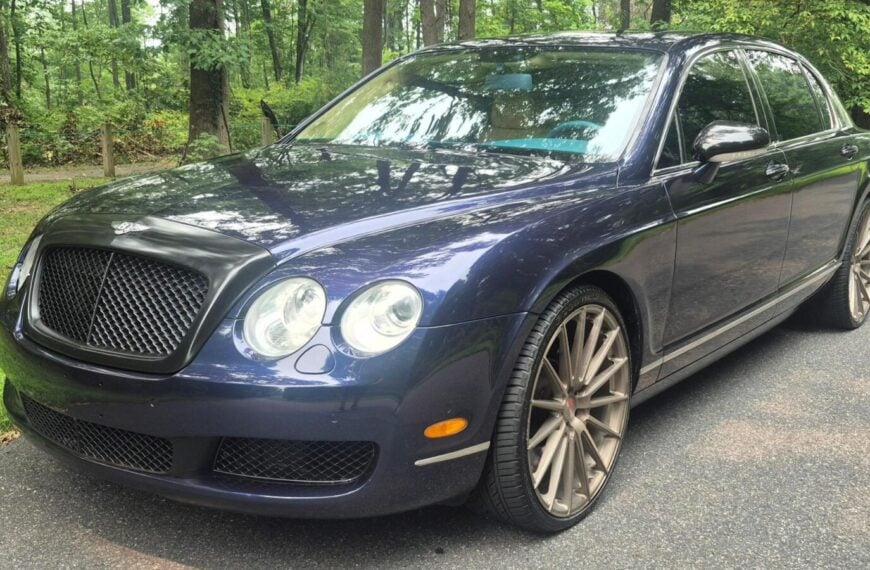 Baller On A Budget: This 552-HP W12 Bentley Flying Spur Sold For Just $10,400
