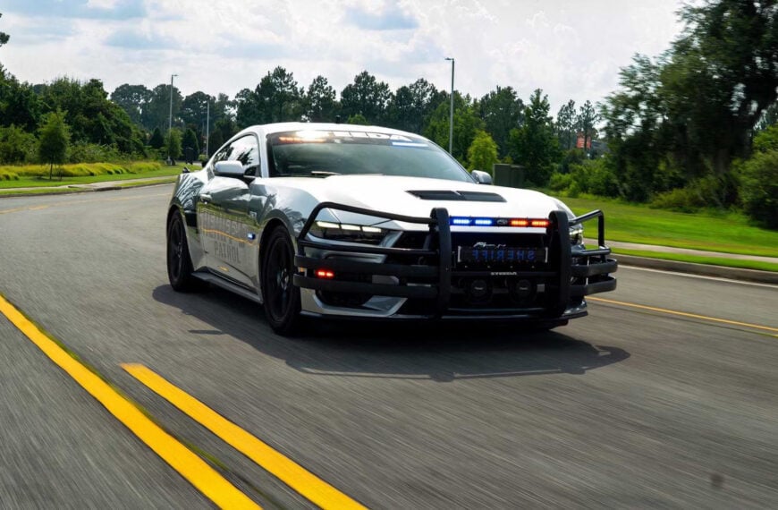 Police Departments Are Now Getting Their Mustangs Modified By Steeda