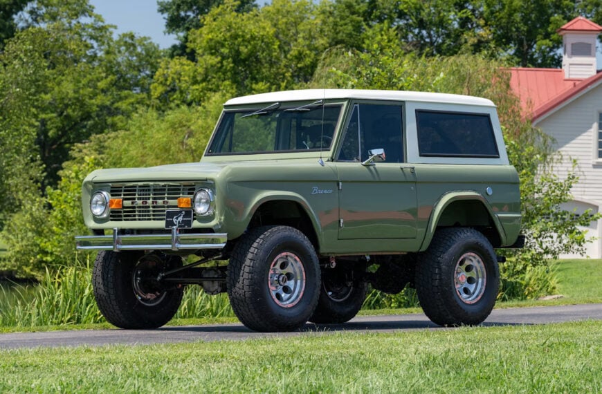 This 1969 Ford Bronco Restomod Has The V8 Engine The New Bronco Never Got