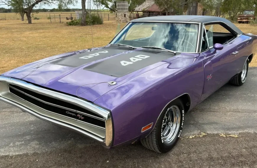 Matching Numbers Plum Crazy 1970 Dodge Charger R/T SE Is Looking For A New Home