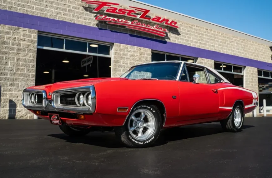 This Bright Red 1970 Dodge Super Bee Is Pure Muscle-Car Eye Candy… And It’s Up For Grabs