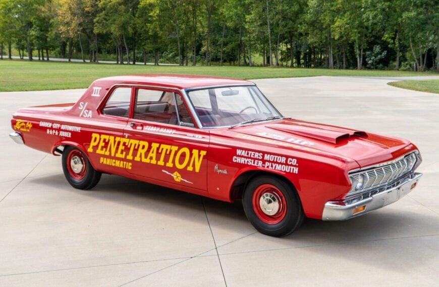 This Lightweight 1964 Plymouth Savoy Max Wedge V8 Is One Of 29 Built