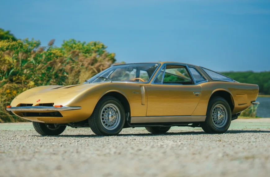 This 327 Chevy-Powered Italian Sports Car From The ’60s Might Fetch $500,000 At Auction